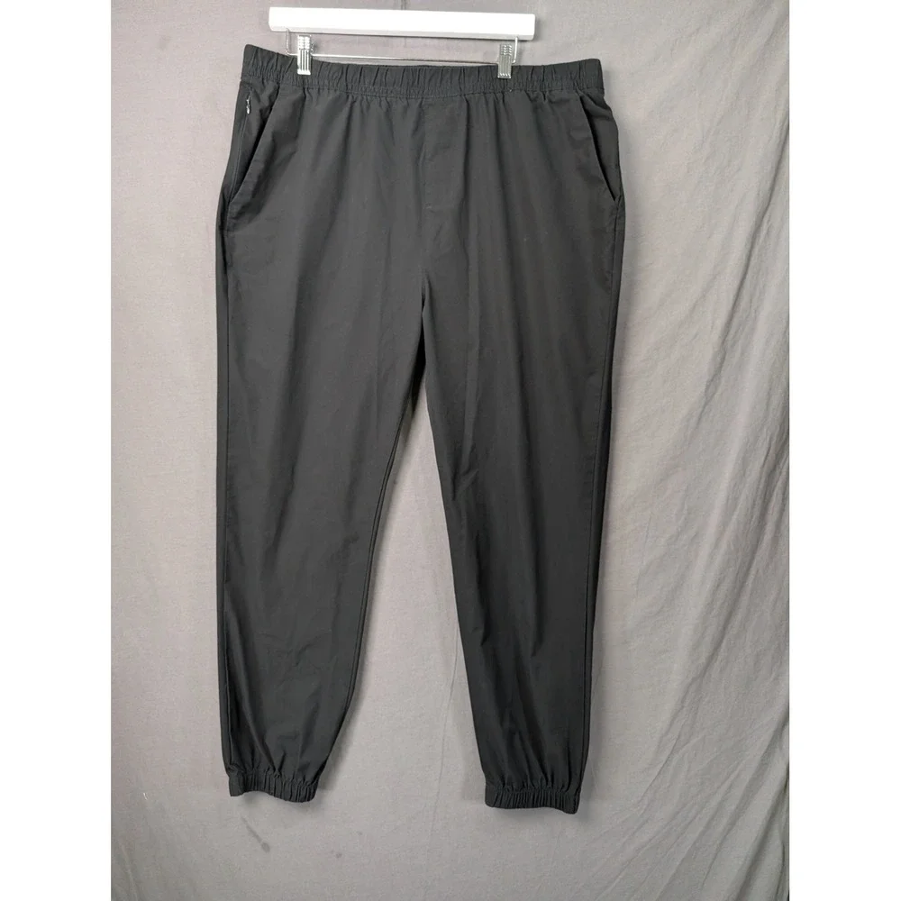 Banana Republic Mens Black Performance Jogger Pants XL 7453